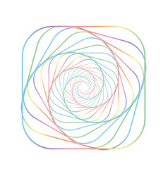 Spiral Volute Curl Rotation Square Quadrate