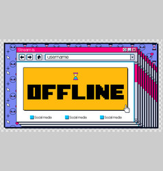 Stream Is Offline Twitch Background Banner Layout