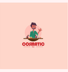 Cosmatic Mascot Logo