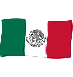 Mexican Flag Graphic