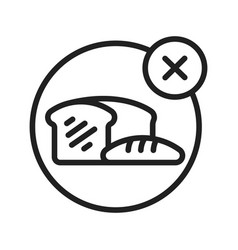 No Food Icon Image