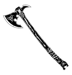 Axe Tattoo Vector Images Over 790