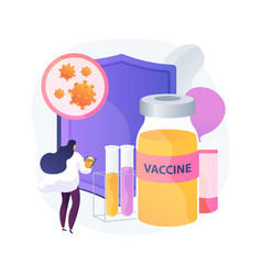 Coronavirus Vaccine Abstract Concept