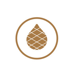 Snake Fruit Logo Salak Or Zalacca Icon