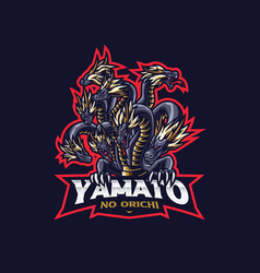 Yamata No Orichi Mascot Logo Design