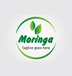 Moringa Oleifera Logo Design