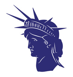 Statue Of Liberty Head Cut Out