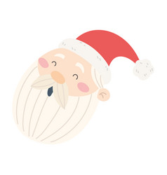 Isolated Santa Claus Cartoon Kawaii