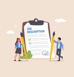 Job Description Concept Qualification