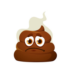 Poop Stinky Sad Cartoon Emoji Or Character