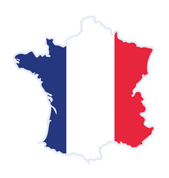 French Map Flag