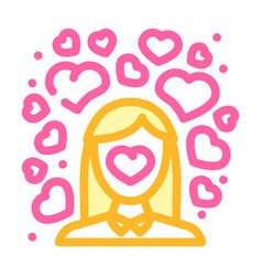 Loving-kindness Meditation Color Icon