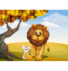 A Lion And Mouse