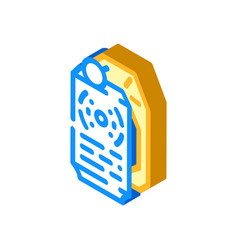 Flashbang Grenade Isometric Icon