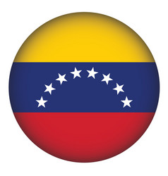 Venezuela Flag Round Shape