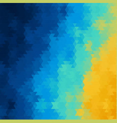 Blue And Yellow Triangles Background Eps 10