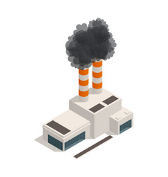 Factory Isometric Icon