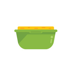 Gmo Food Pot Icon Flat Agriculture Dna