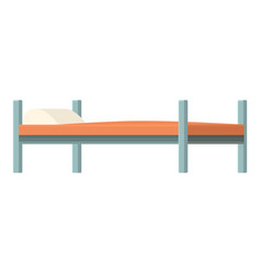 Bomb Shelter Bed Icon Cartoon Metal