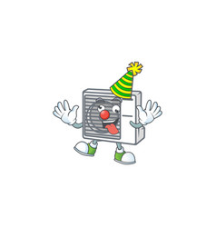 Cute And Funny Clown Split Air Conditioner Cartoon