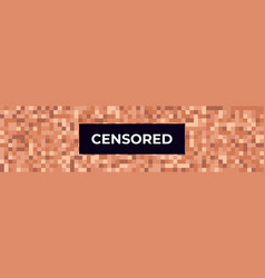 Censored Warning Content In Pixels