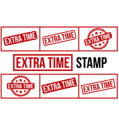 Extra Time Rubber Stamp Set