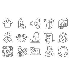 Set Technology Icons Such As Third Party