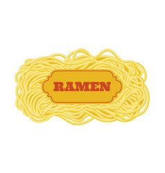 Asian Noodle Ramen Label