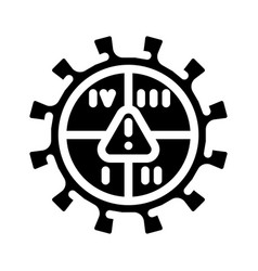 Management Risk Glyph Icon