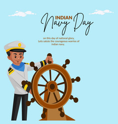 Banner Design Of Indian Navy Day