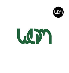 Letter Wom Monogram Logo Design