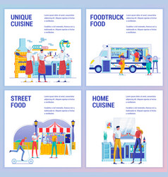 Home And Unique Cuisine Foodtruck Street Food