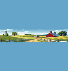 Rural Farm Landscape