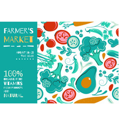 Farmers Market Flyer Or Poster Template