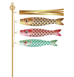 Carp Streamers For The Japanese Boys Festival