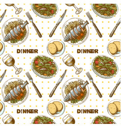 Baked Sea Bass Background