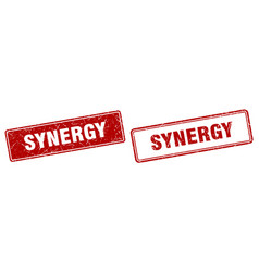 Synergy Stamp Set Square Grunge Sign