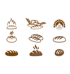 Creative Bread And Bakery Collection Logo