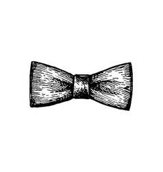 Bow Tie Ink Sketch