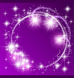 Glowing Purple Background