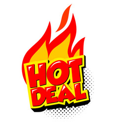 Hot Deal Promotion Sticker