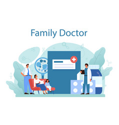 Family Doctor Concept Healthcare Modern Medicine