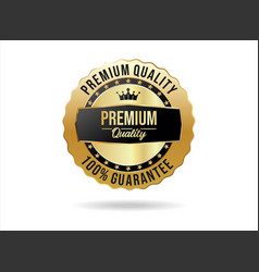 Premium Quality Retro Design Badge