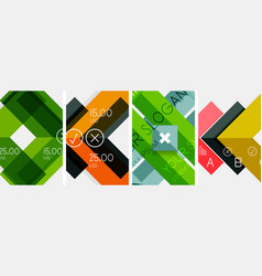 Arrow Minimal Geometric Abstract Poster Designs