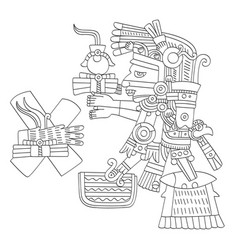 Aztec God Tezcatlipoca Lord Night