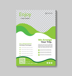 Modern Travel Sale Flyer Template Design