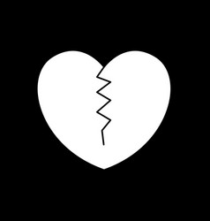 Crack Love Icon Logo Image