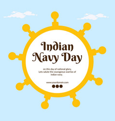 Banner Design Of Indian Navy Day