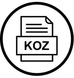 Koz File Document Icon