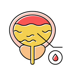 Blood In Urine Color Icon